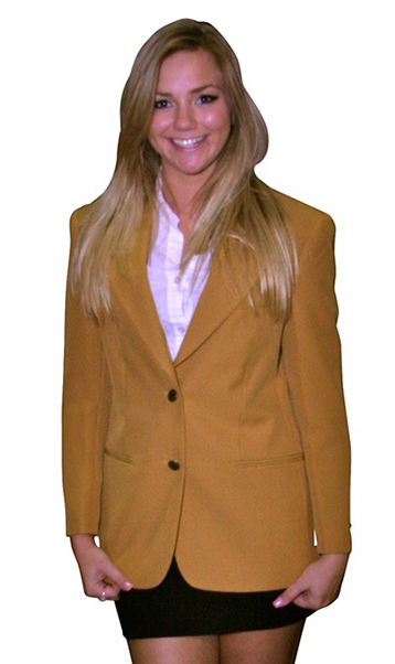 Ladies Gold (Dijon) Blazer – Blazer Depot