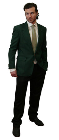 Men's Classic Hunter Green Blazer